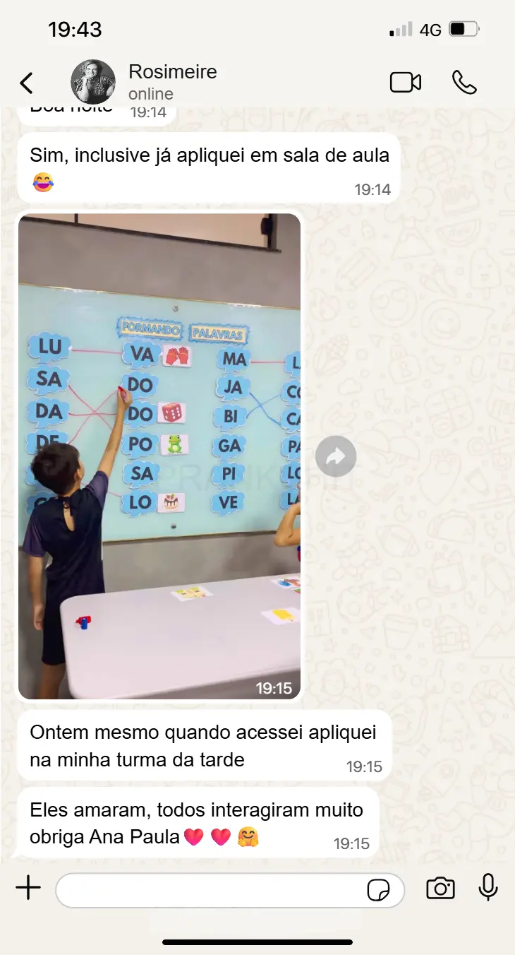 Depoimento de cliente 1